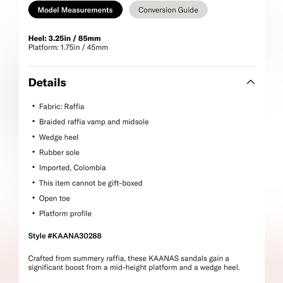 Kaanas X Shopbop Guadalupe criss cross raffia wedges - Picture 6 of 10